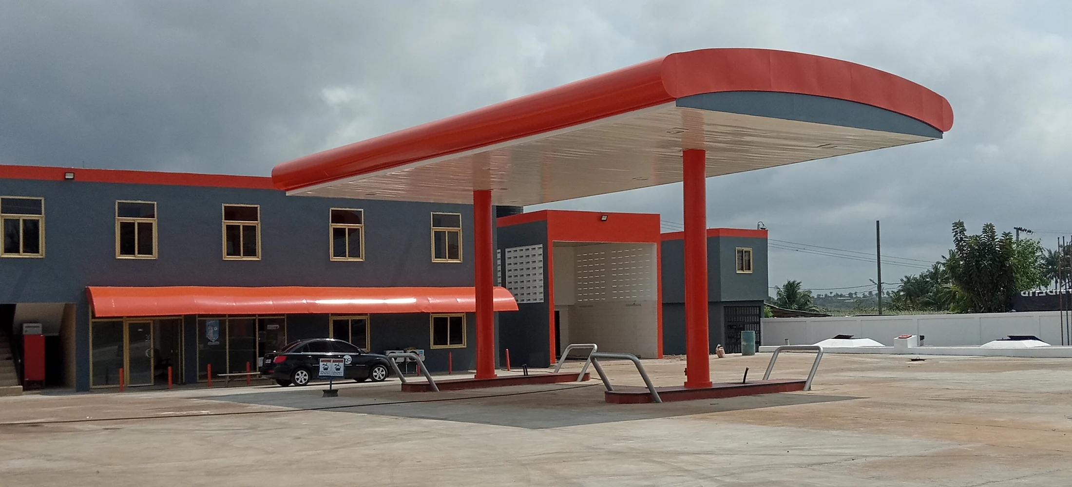 Completed GOIL forecourt upgrade